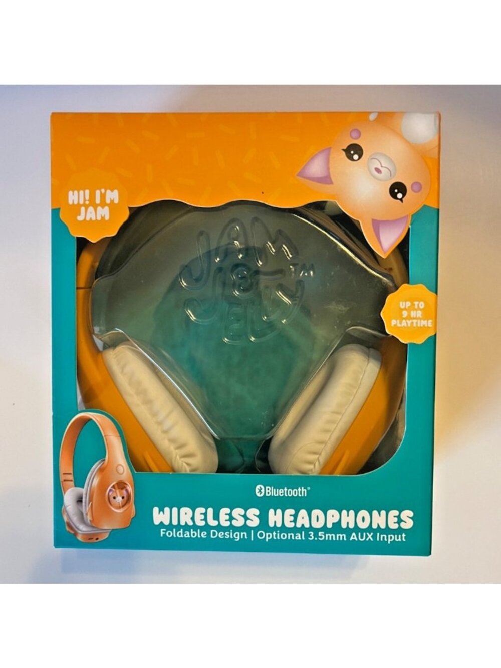 Jam Jelly Kids Wireless Bluetooth Headphones + Adjustable Phone Stand Bundle NEW - Picture 3 of 9